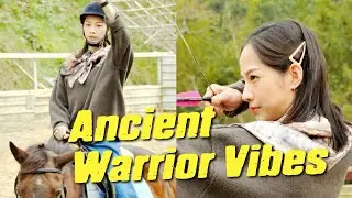 Ride Like a Warrior Khan! We Tried Horseback Archery in Taiwan! 🏇🏹 | Follow Me to Taiwan