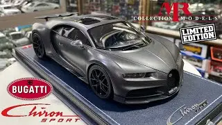 BUGATTI Chiron Sport Noire Scale 1:18 By MR Collection Models | Limited Edition | Diecast |miniature