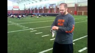 Offensive Coordinator Matthew Sauk vs. The Jugs Machine