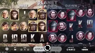 Planet of the apes Netent video slot