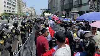 Peru: Workers' strike in Lima
