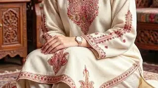 kashmiri dress | velvet pheran designs &hearts;️ | kashmiri suit | Pheran | @RashadMalik0786 #readymade 