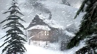 MIGHTY SNOWSTORM | Freezing Blizzard & Howling Wind Sounds for Deep Sleep | Endless Polar Whiteout