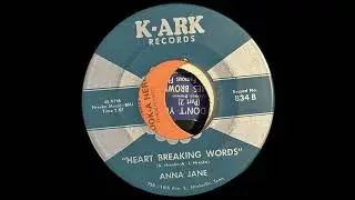 Anna Jane - Heart Breaking Words