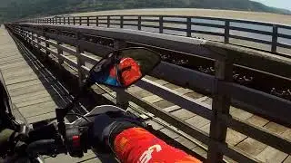 BARMOUTH BRIDGE RIDE.