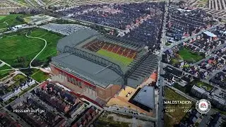 Anfield Road Stadium (2024 version) with Exterior for FIFA 16