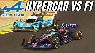Can a Current HYPERCAR (WEC) Beat an F1 without DRS/ERS System ?
