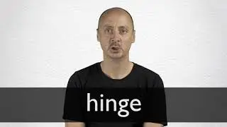 How to pronounce HINGE in British English