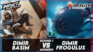 Dimir Frogulus (Chris) VS Dimir Basim (Kevin) [PAPER] | Modern FNM Impact Gaming Center RD 1