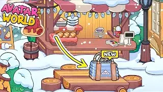 NEW SECRET SNOWY BAG!? //  WOW IT&rsquo;S SO CUTE! // AVATAR WORLD SECRETS // THE HAPPY GAMER