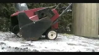 Cold start toro ccr 3650 snow blower