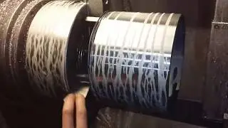 Daily chatter 41 -Turning large thin wall tubing on the Dainichi lathe-