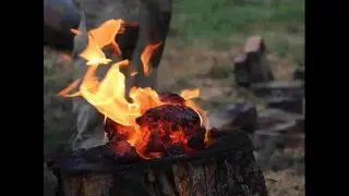 Le bas fourneau de la f&ecirc;te du Fer 2015  en images