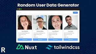 Nuxt3: Let's build a Random User Data Generator App from Scratch (No Database)