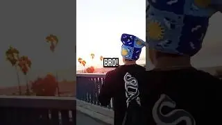 Тота понимает, что Санта-Моника похожа на GTA в реальной жизни😂🔥