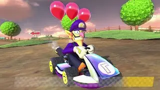 Mario Kart 8 Waluigi Battle Race Gameplay HD