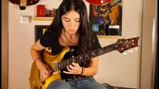 Beat It - Michael Jackson - Guitar Solo Cover Federica Golisano