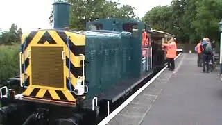 PRESERVED CLASS 03.03079 MURTON PARK ATTACHING TO STOCK 5 6 22.NEIL HAYTON RAILWAY MEMORIES.