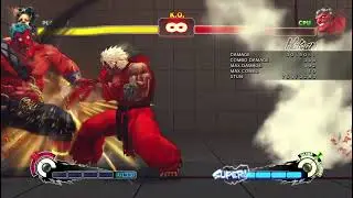 USFIV mod: 492 dmg combo using Z_RACEL's violent ken mod