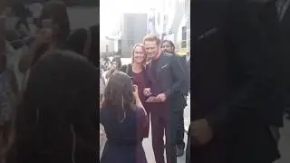Outlander actor Sam Heughan greets fans in Los Angeles #outlander #samheughan #jamiefraser