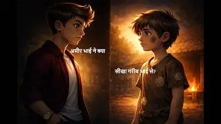 अमीर भाई गरीब भाई की अनोखी कहानी | Moral Story in Hindi