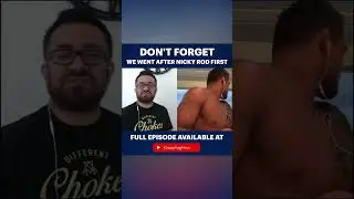 JUST REMEMBER, WE CALLED NICKY ROD OUT FIRST