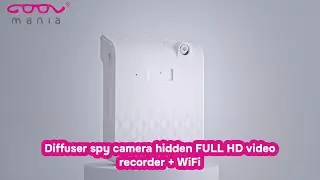 Скрытая шпионская камера Diffuser FULL HD + WiFi с P2P (Android/iOS)