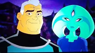 Ben 10 Shailine y Max besandose