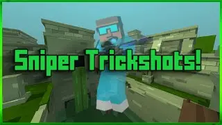Fun Sniper TRICKSHOTS in Krunker! [ Jump-pads / Sawed Off / Wallbangs ]