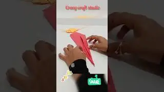 How to make a paper prawn 🦐🦐// school kids craft idea #short #shorts #origami