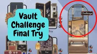 Challenge Vault: Final Try Walkthrough | Blizzardous Threads of Red Villa Courtyard Guide