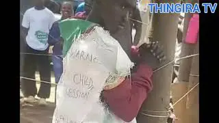 The spirit of hugging trees pushes on, check this young man,🧐😮, would you dare?