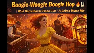 Boogie-Woogie Boogie Hop 🔥 | Wild Barrelhouse Piano Riot | Jukebox Classics
