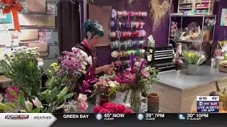 Local flower shop is ready for Valentine&rsquo;s Day rush; offers special delivery with &lsquo;Puppy Kisses&rsquo;