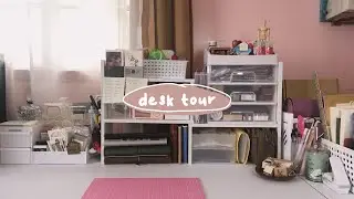 desk tour 2021 | my stationery collection 🖋