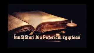 📿&Icirc;nvățături Din Patericul Egiptean #ortodox #orthodoxchurch #romanianorthodox #youtube 