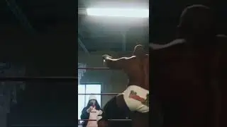 Isaiah Broner delivers huge powerbomb to Calvin Tankman #wrestling #heavyweight #indywrestling
