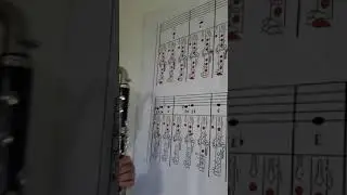 Vídeo  aula clarone alto e baixo clarinete escala 1197375-0151