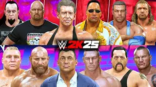Team Attitude Era vs Team Ruthless Aggression – WWE2K25 #7