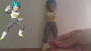 Como Hacer a Vegeta Ssj Blue  (Mejorado) de Plastilina