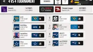 How League Tournaments work in Madden Mobile