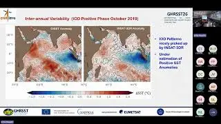 GHRSST26 - Climate Change, Variability, & Applications of Sea and Sea-Ice Surface Temperature Part 2