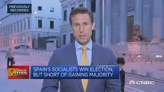 Spain's Pedro Sanchez likely to form coalition government after snap election | Squawk Box Europe