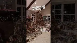 This grandma&rsquo;s Christmas decorations are amazing ❤️