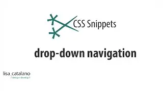 Drop Down Navigation with CSS Only