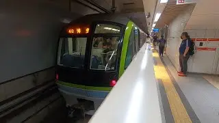 福岡市交3000系3102F 博多行き 七隈線 櫛田神社前駅
