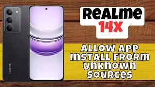 Allow App Install Frorm Unknown Sources Realme 14x || How to download apps from unknown source
