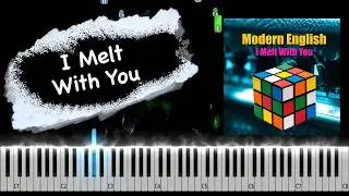 Modern English - I Melt With You Piano Tutorial
