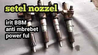 cara setel nozzle