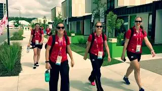 Team Wales is moving in to Gold Coast